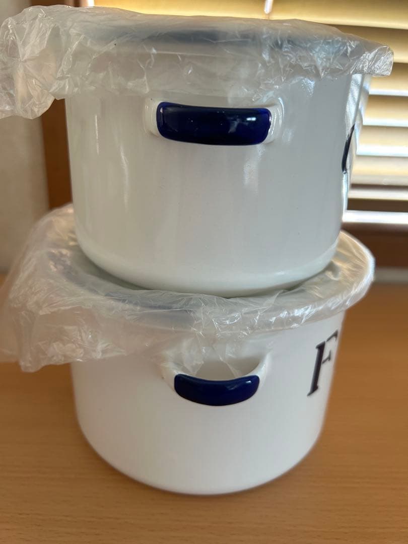 野田琺瑯　flour フラワー　cookie クッキー　　小麦粉　クッキー缶