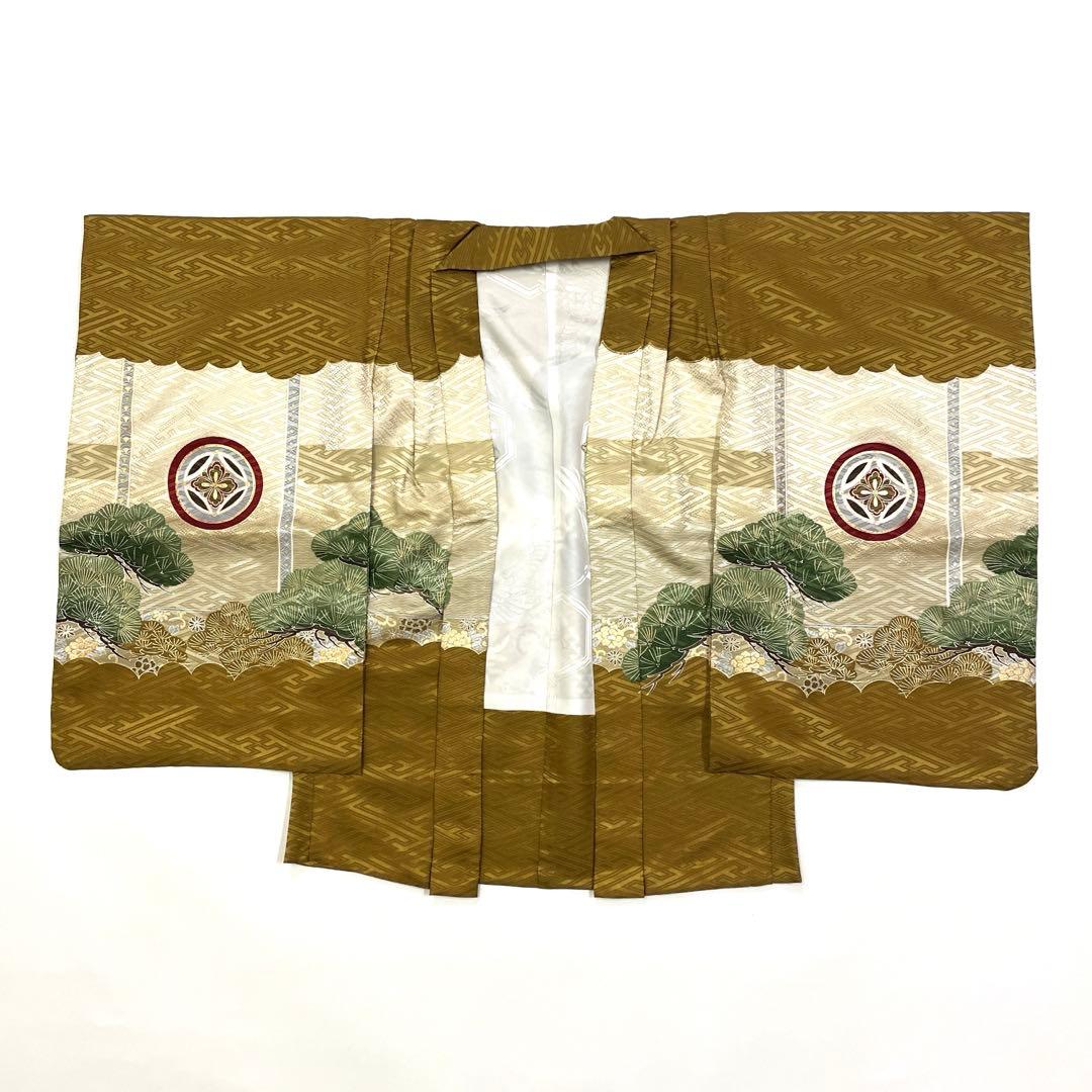 七五三 羽織セット 男の子 羽織 着物 長襦袢 半衿付き 5歳 No.135