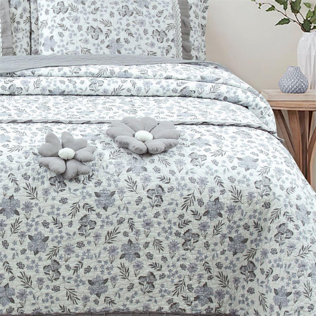 キルトベッドカバー3点セット綿マルチカバー キルティング LYHB