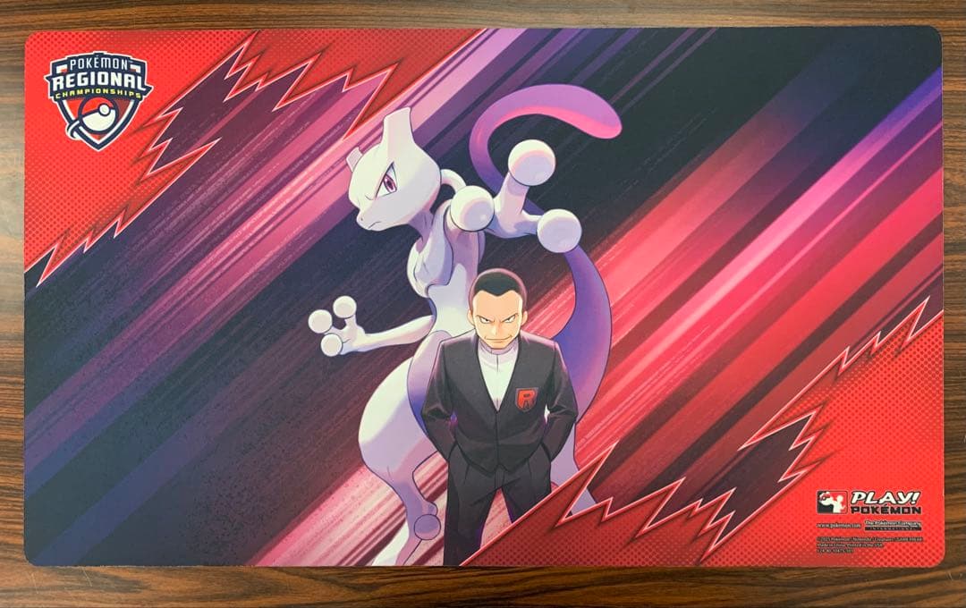 ポケモンカードゲーム プレイマット ロケット団のミュウツー - メルカリ