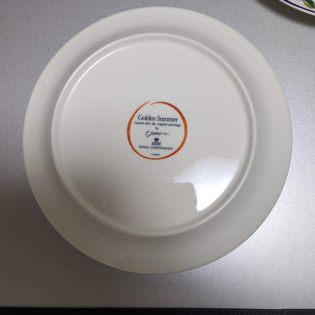 ロイヤルコペンハーゲン　　　　　Golden Summer 皿 5枚セット