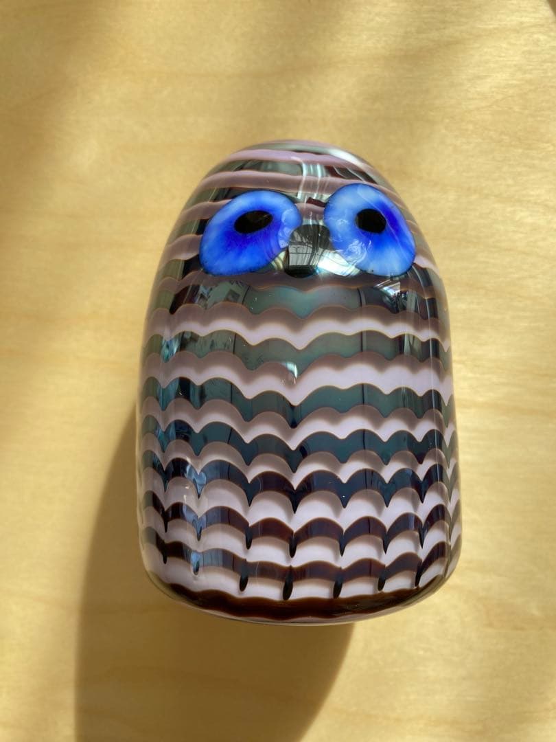 イッタラ　新品　バード バイ トイッカ フクロウ(子) ライトライラック