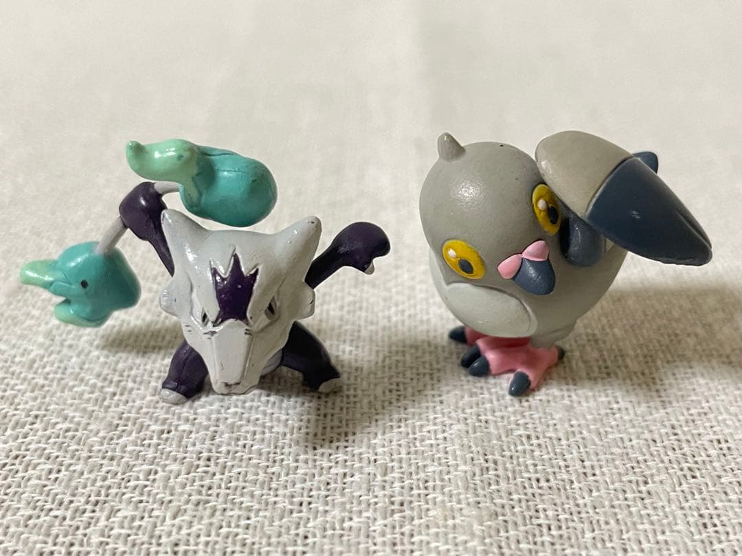 ポケモン クリッピングフィギュアなど ピンプク ハヤシガメ ガラガラ