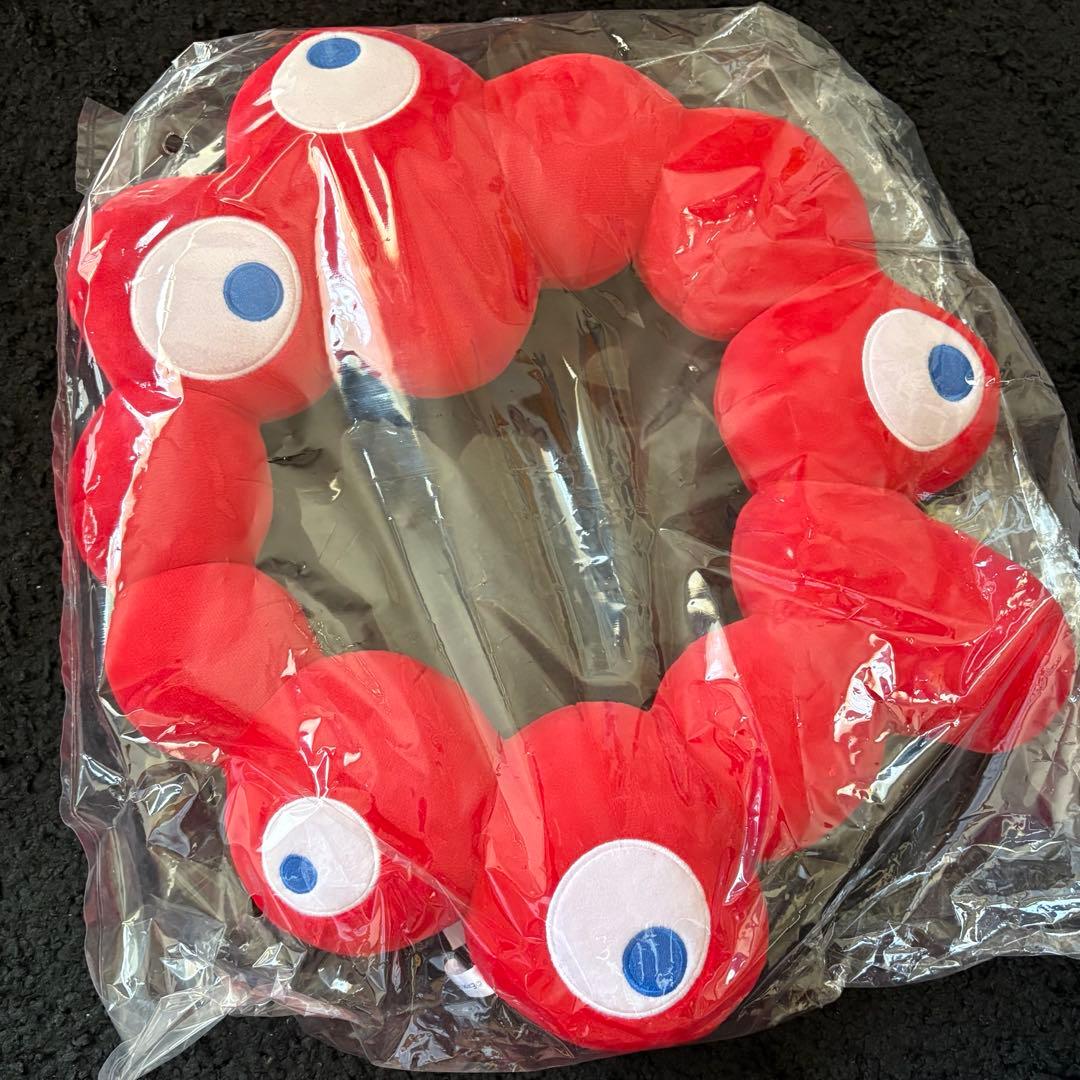 新品】EXPO2025☆ロゴぬいぐるみ L☆ミャクミャク☆なりきりクッション