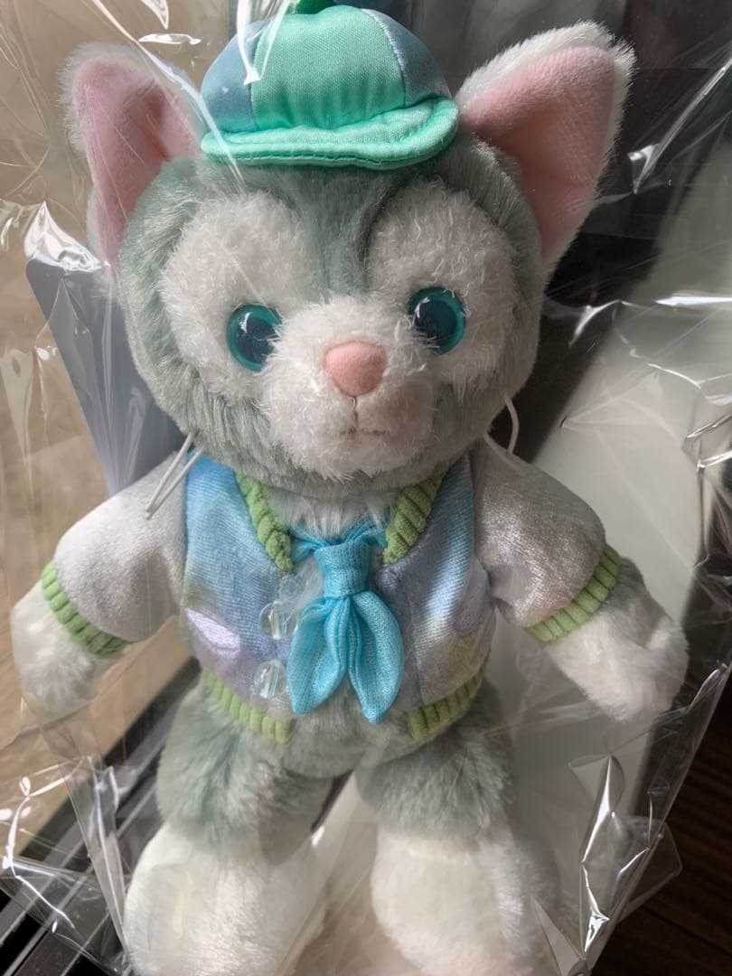 ディズニー　カラフルハピネス　20周年 バケパ　ポージープラッシー ジェラトーニ