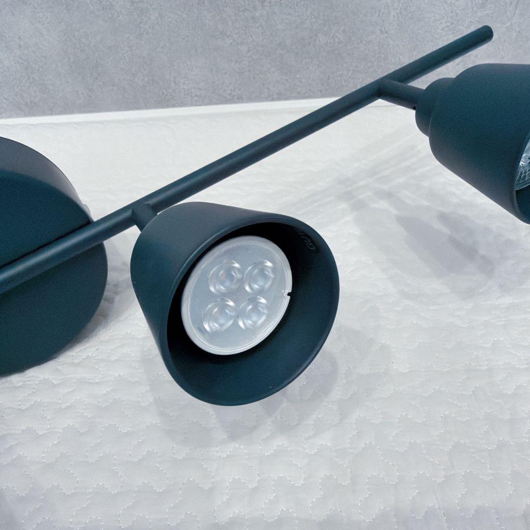 IKEA クヌートボー 4灯 スポットライト 黒 イケア 電気 インテリア