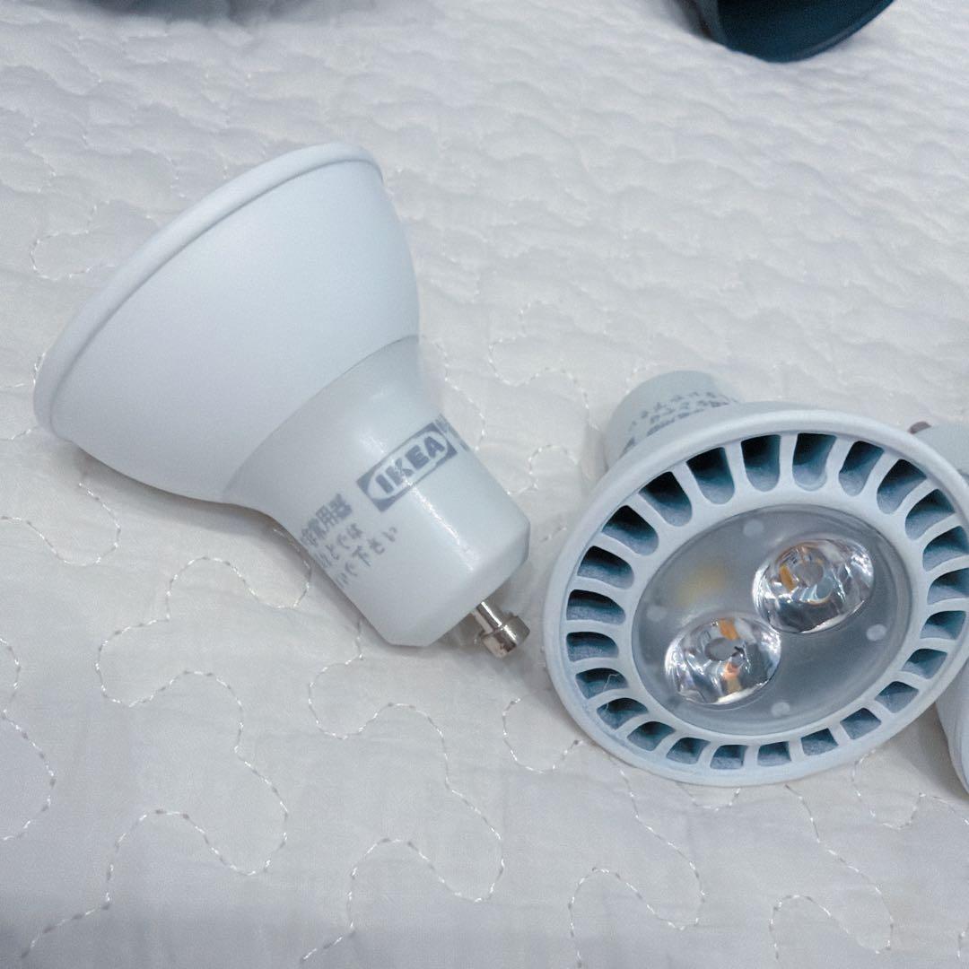 IKEA クヌートボー 4灯 スポットライト 黒 イケア 電気 インテリア