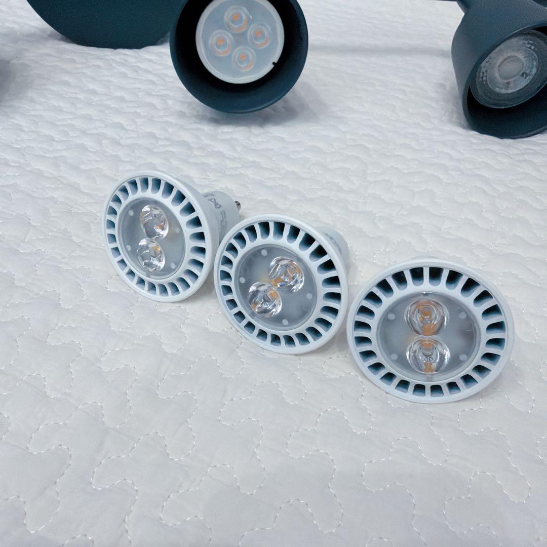 IKEA クヌートボー 4灯 スポットライト 黒 イケア 電気 インテリア