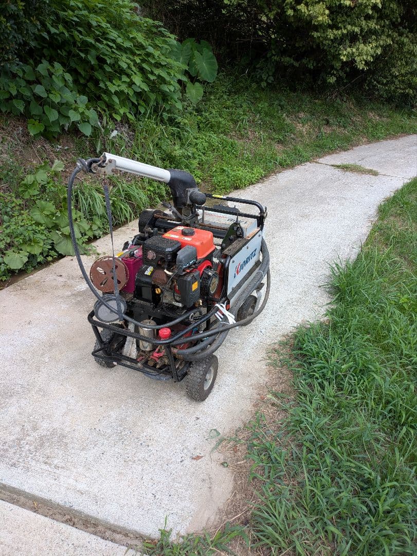 ラジコン動噴　自走式　共立