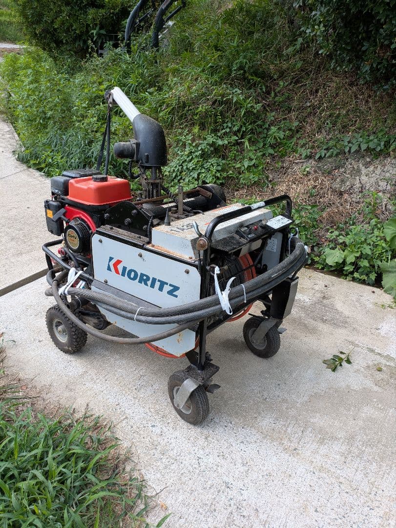 ラジコン動噴　自走式　共立