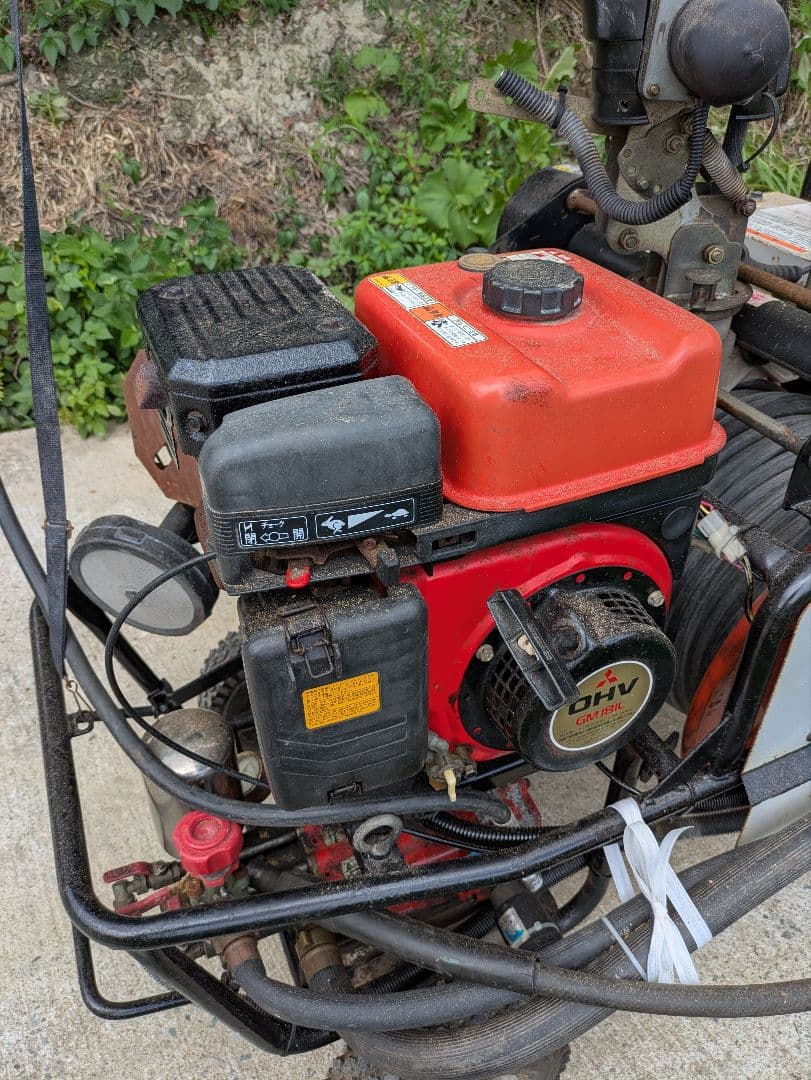 ラジコン動噴　自走式　共立