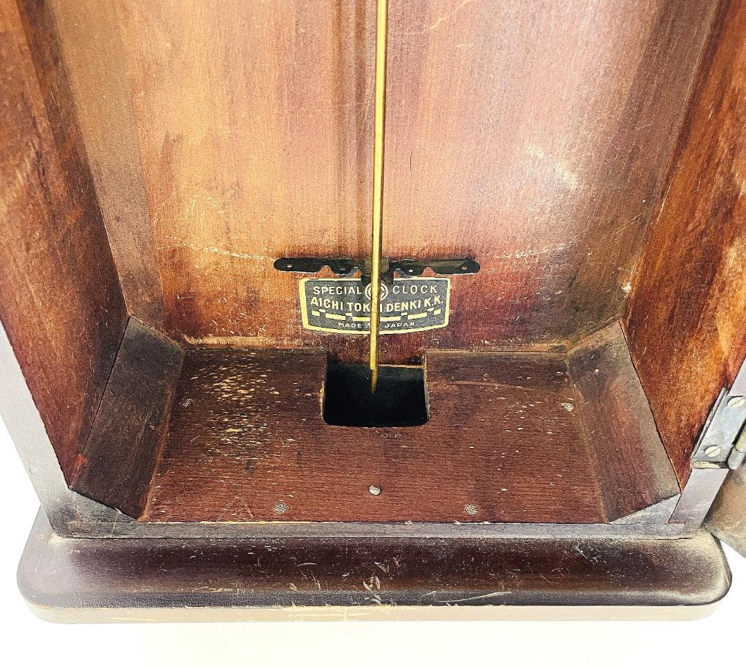希少 稼働品】愛知時計 No.2326-C 掛時計 ボンボン ゼ 昭和レトロ