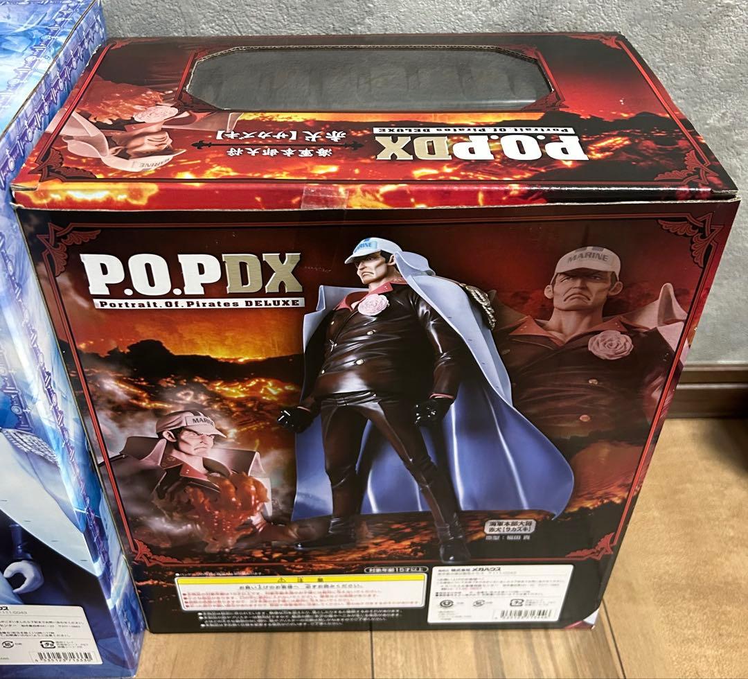 ONE PIECE P.O.P DX 海軍三大将 青キジ 赤犬