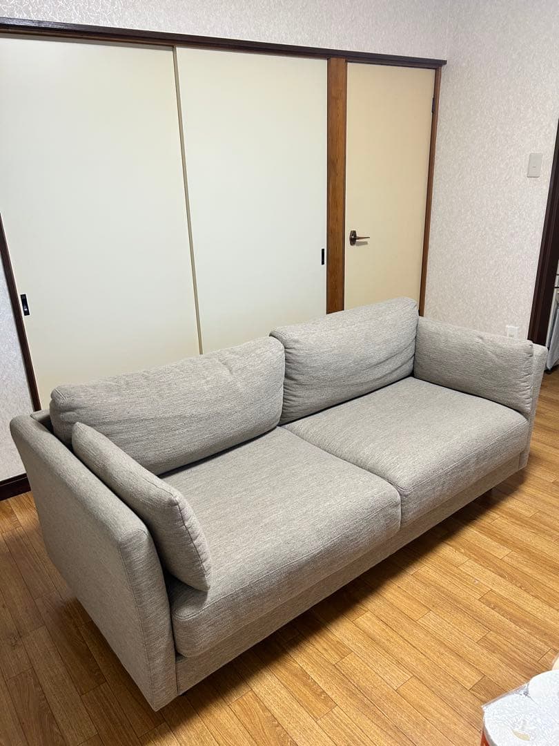 ニトリ 2〜3人掛けソファ ベージュ