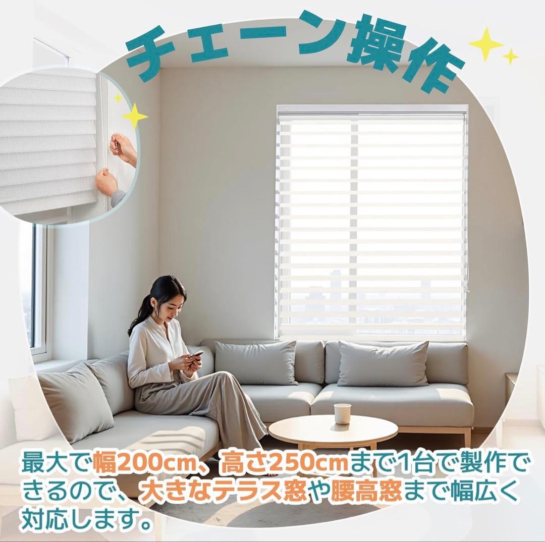 【専用】Adliy 調光ロールスクリーン2本セット