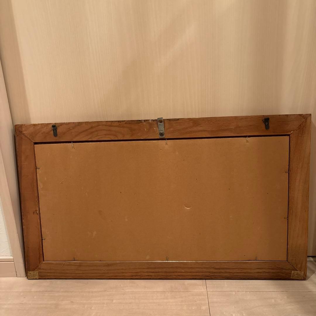 アンティーク　パブミラー　壁掛け　ビリヤード