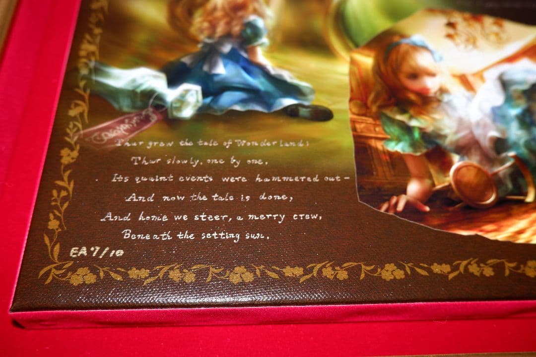 アリス プレフィス EA7/10（ガラスペンバージョン）SHU ジークレー版画