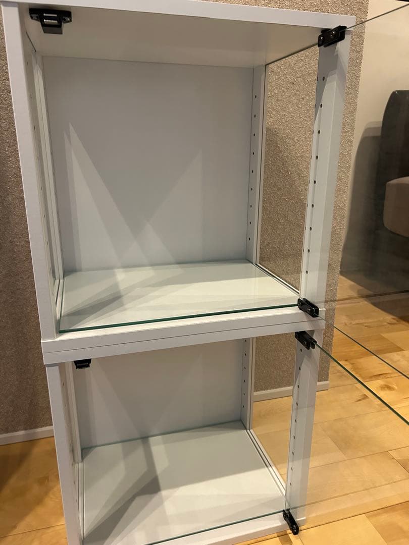 地球家具　コレクションキューブボックス　２つセット　コレクションケース