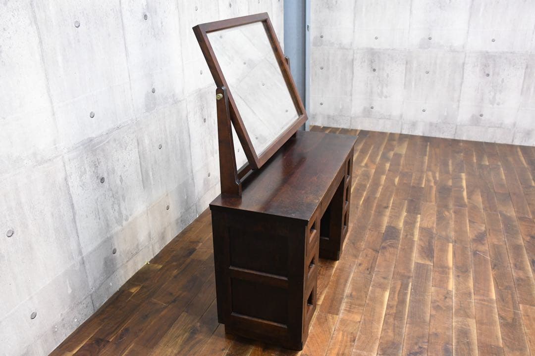 FAC24 松本民芸家具 309型 一面鏡台 42万 水目桜/ミズメザクラ 無垢