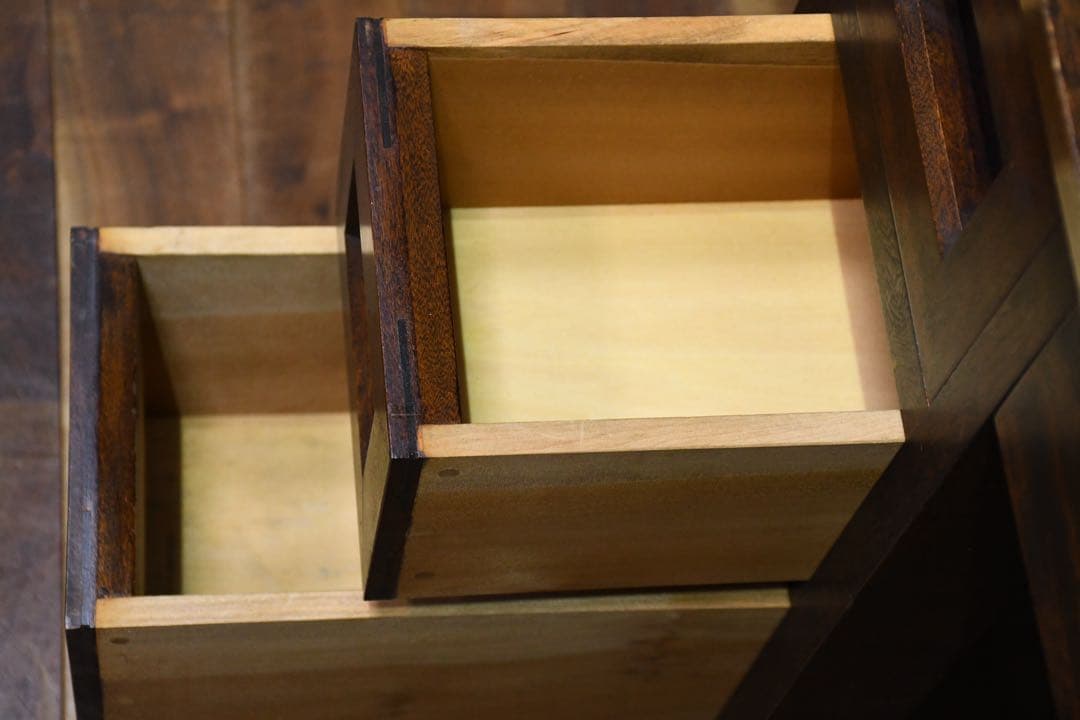 FAC24 松本民芸家具 309型 一面鏡台 42万 水目桜/ミズメザクラ 無垢