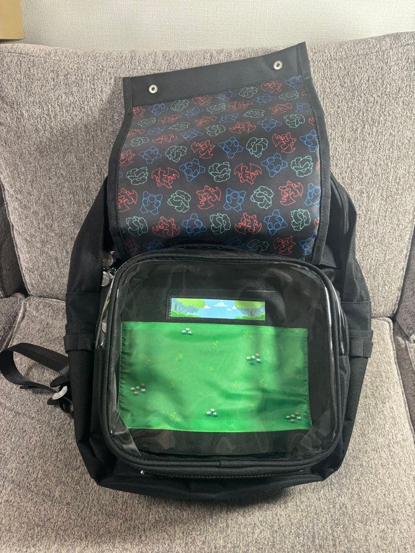 【ポケパークカントー限定】公式 リュック　モンスターボール柄 タグ付き 未使用