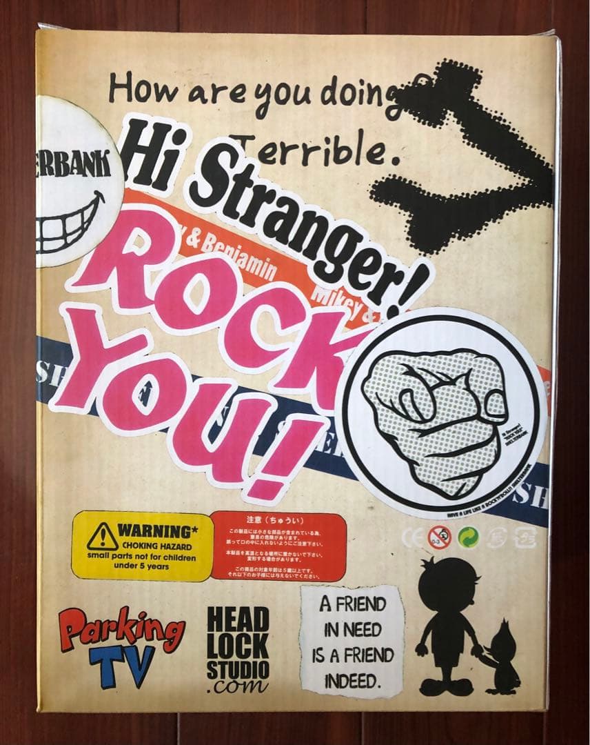 《シェルターバンク》フィギュア スパンキー デザイナーズトイ SPANKY トイ