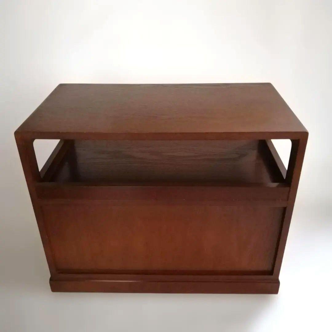 小茶箪笥 アンティーク 小物収納 電話台 昭和レトロ 和家具 和風キャビネット