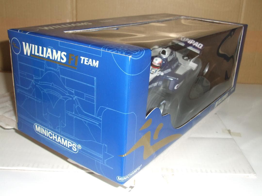 ウィリアムズ FW22 SHOWCAR モントーヤ ミニチャンプス 1／18