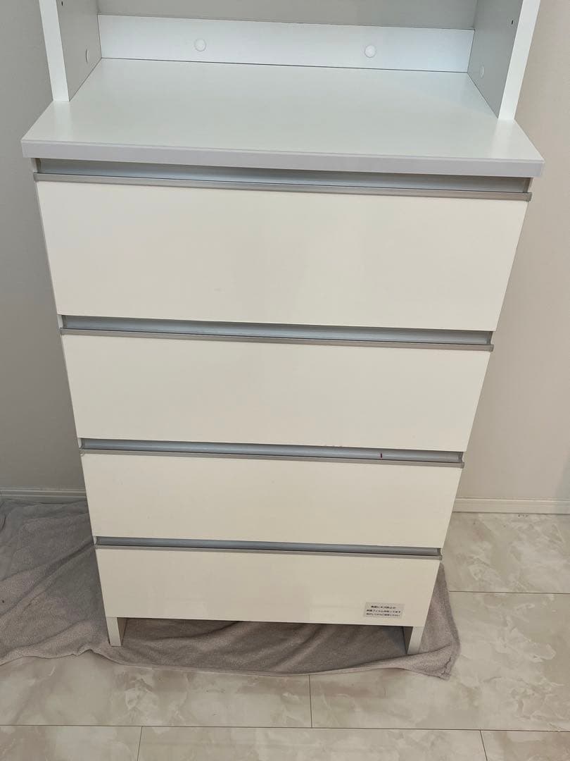 大川家具　ランドリー収納 奥行き40cm 幅60cm チェスト