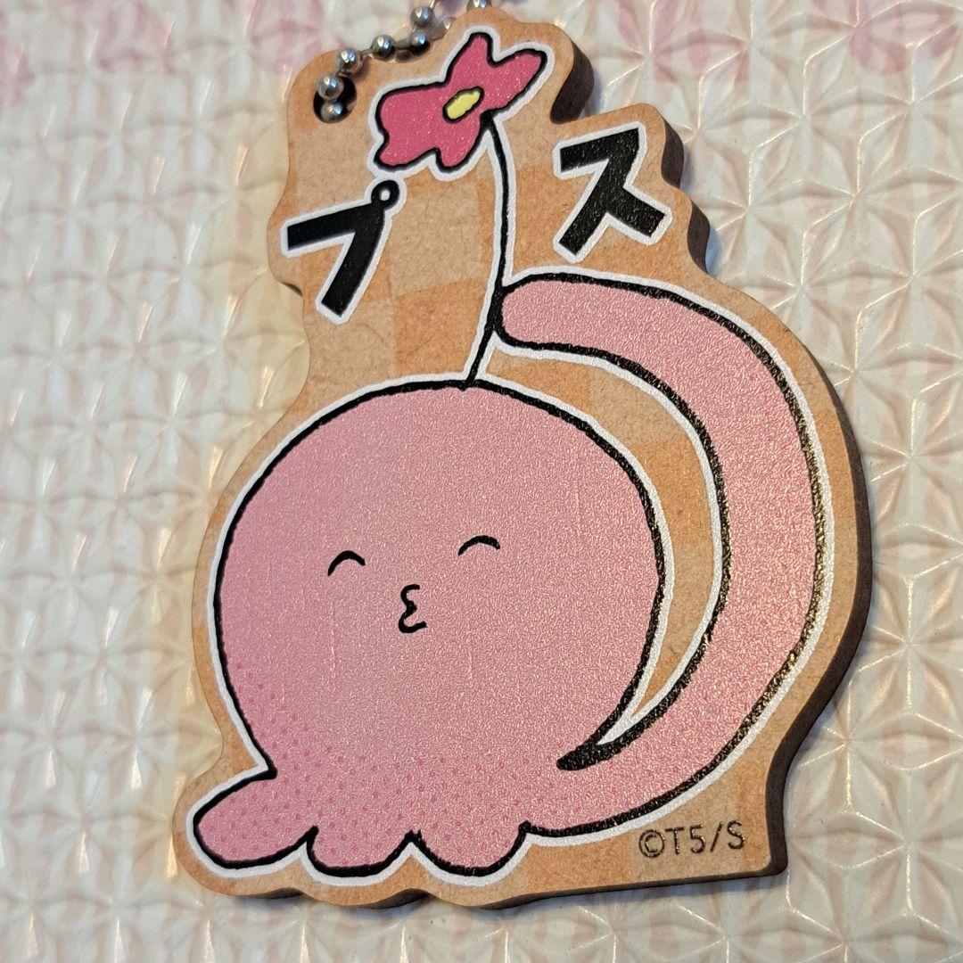 タコピーの原罪　プス 木製キーホルダー 　ウッドプレートキーチェーン　レア