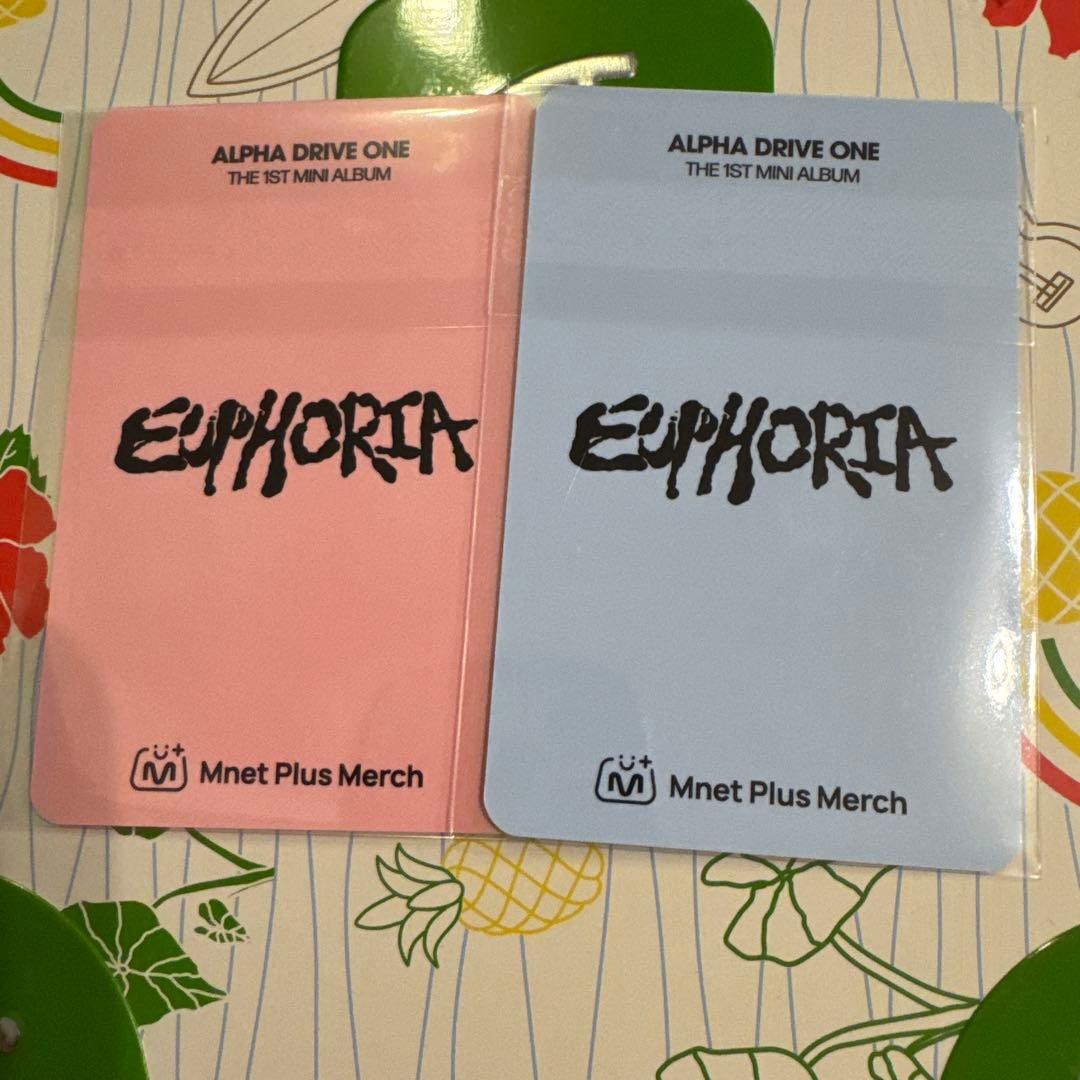 ALD1 アンシン トレカ B ショーケース 応募特典 euphoria カイロ