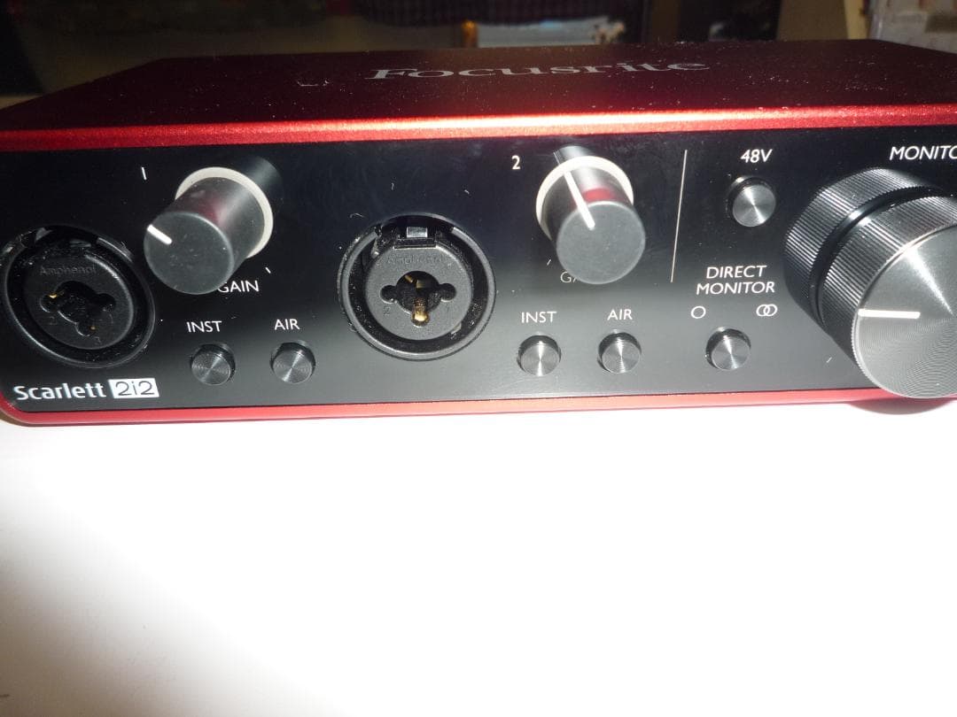DTM・DAW Focusrite Scarlett 2i2 Gen3