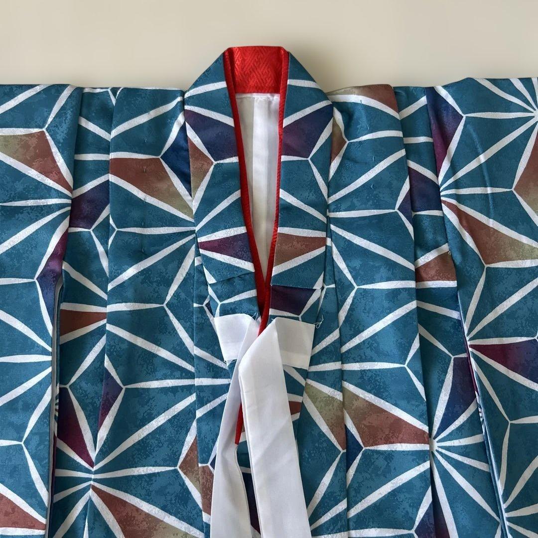 七五三用紺色着物フルセット　3歳児用