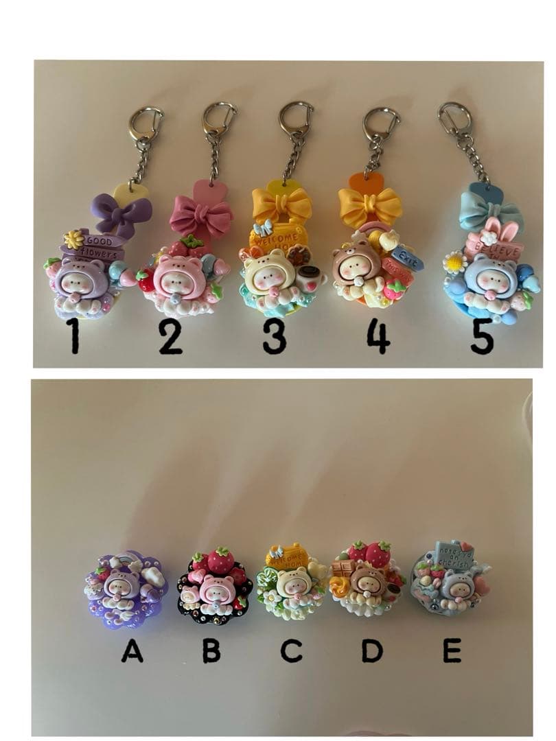 ホイップデコ キーホルダーandマグネット選べる1セット