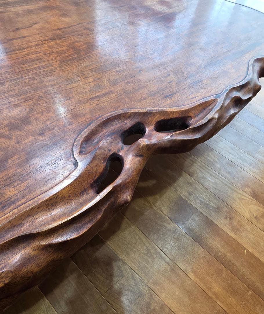 天然木 一枚板 テーブル