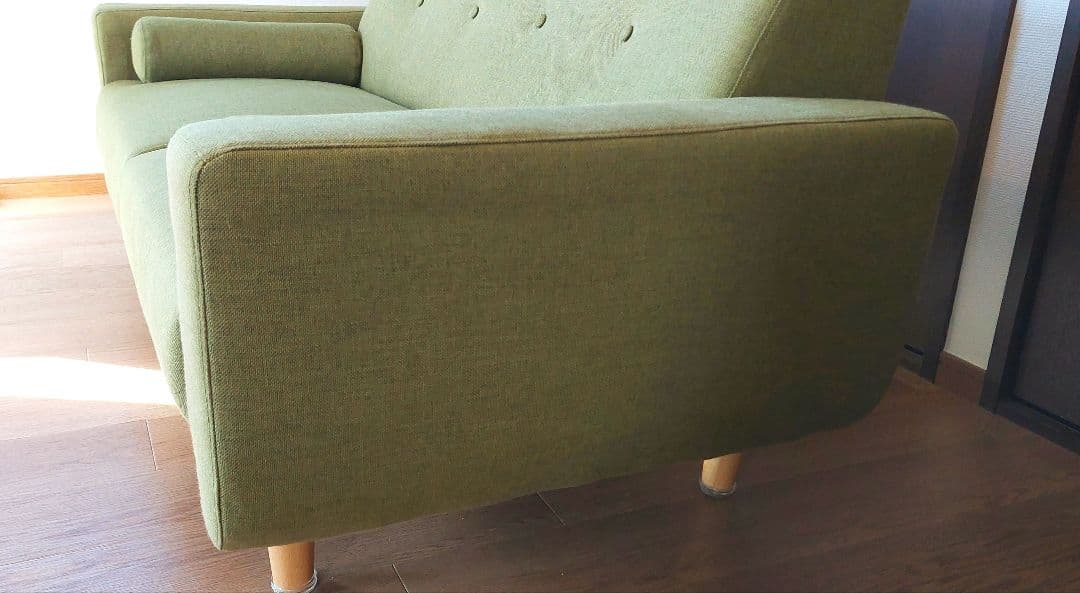 LOWYA 2.5人掛けローソファ 【なみきちさん専用】LOWYAグリーン