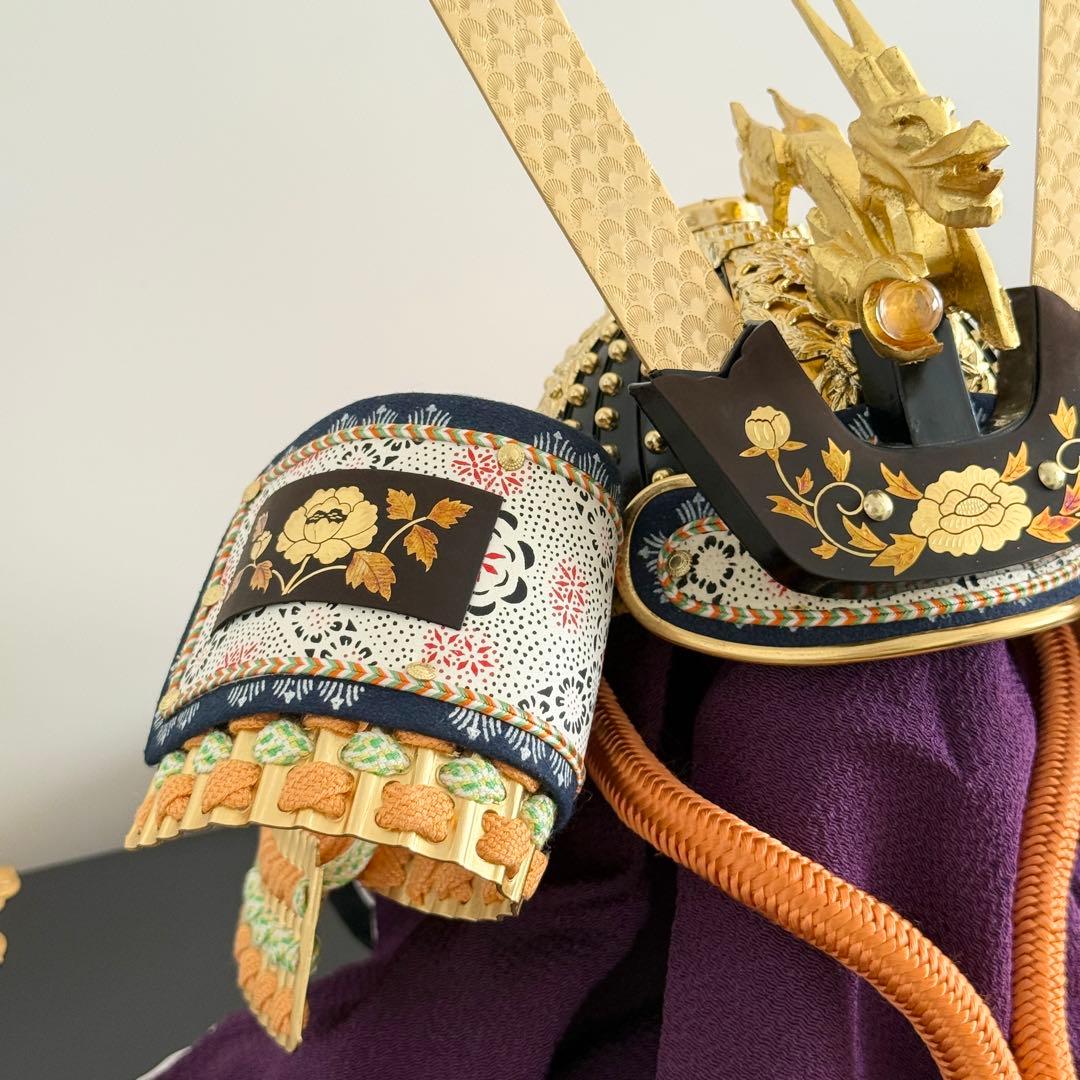 五月人形　20号　兜　甲冑　京都竹麻呂作　水晶