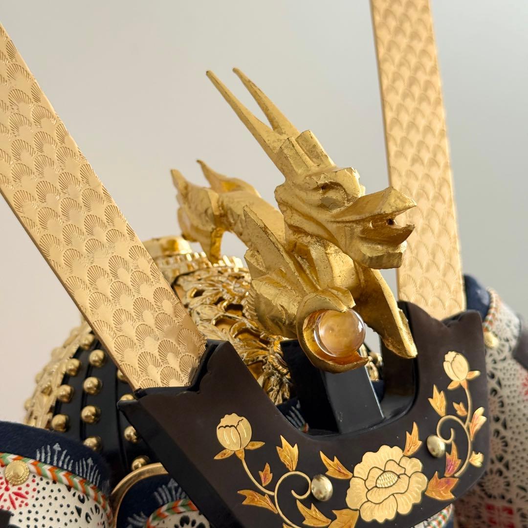 五月人形　20号　兜　甲冑　京都竹麻呂作　水晶