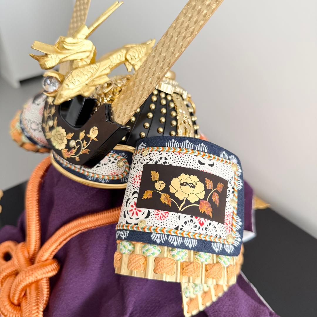 五月人形　20号　兜　甲冑　京都竹麻呂作　水晶