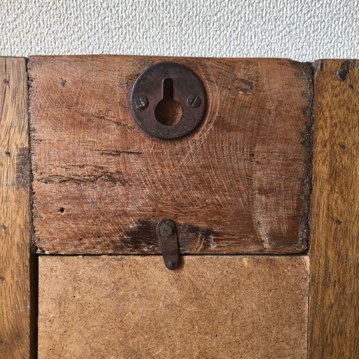 カラフル 古びた手作り額 古物