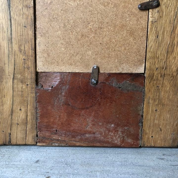 カラフル 古びた手作り額 古物