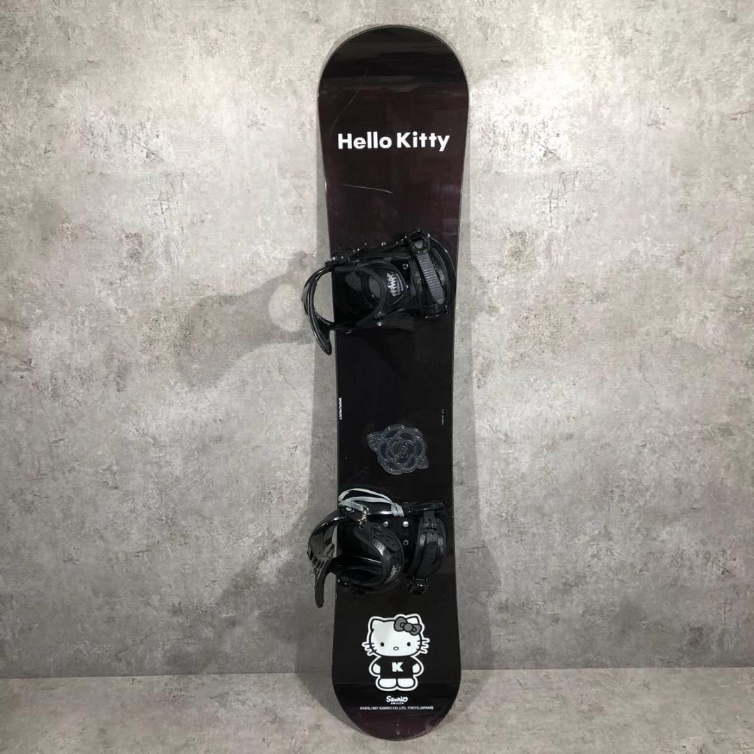 美品 限定品 Sanrio ハローキティ スノーボード143 BOA 23.5㎝ - メルカリ