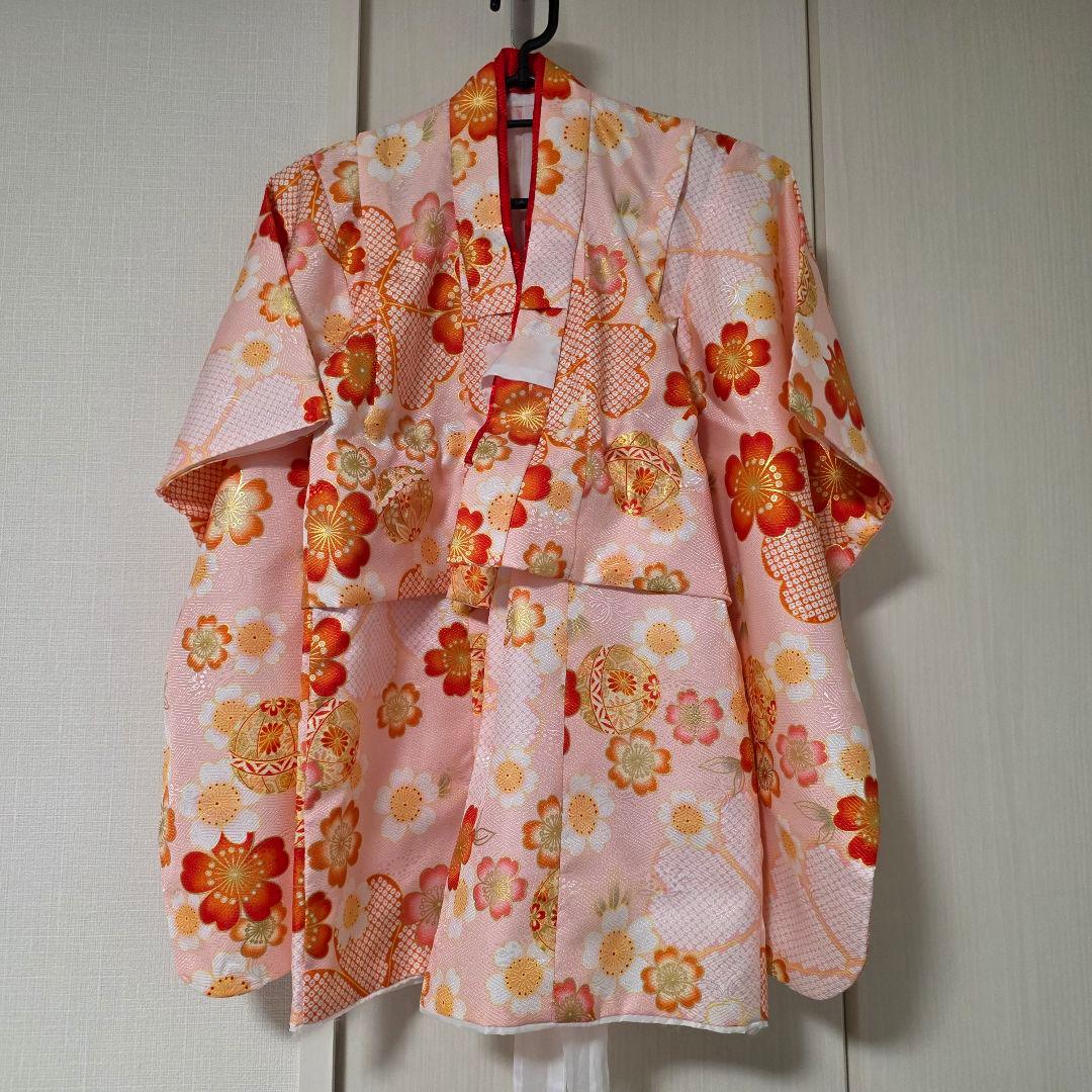 七五三 女の子 3歳 被布9点セット 着物