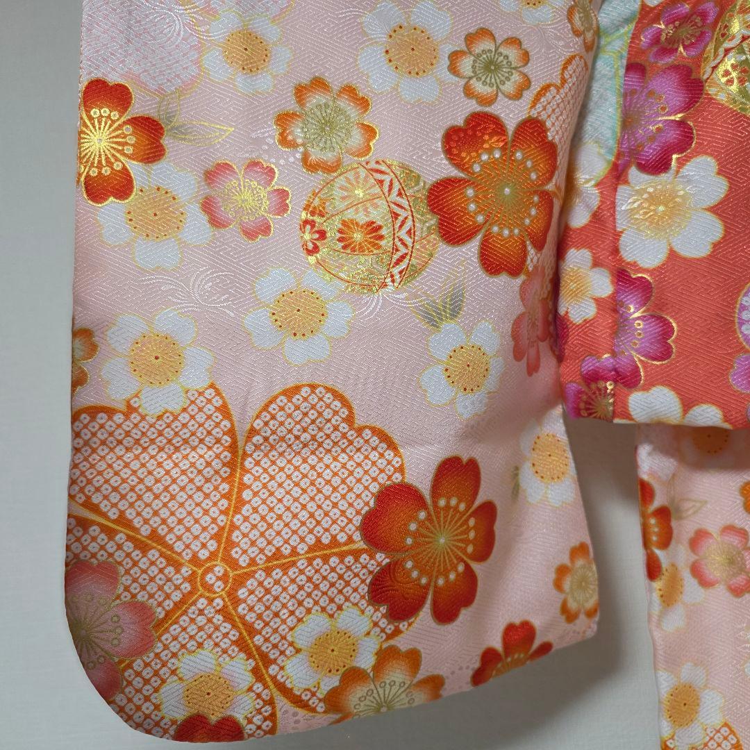 七五三 女の子 3歳 被布9点セット 着物