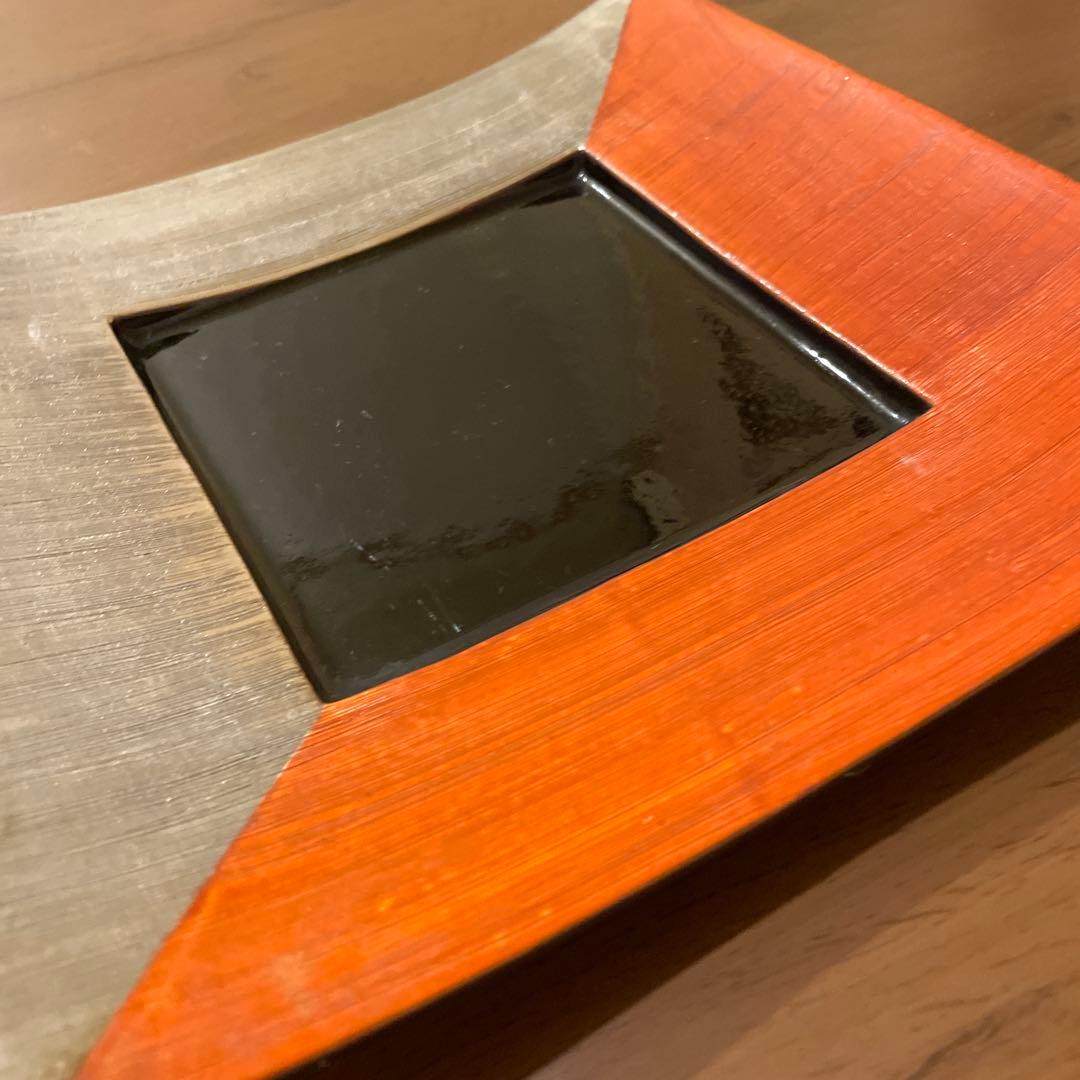 有田焼　青色 放射状模様の皿 グラデーションブルーがとてもキレイで女性に人気です