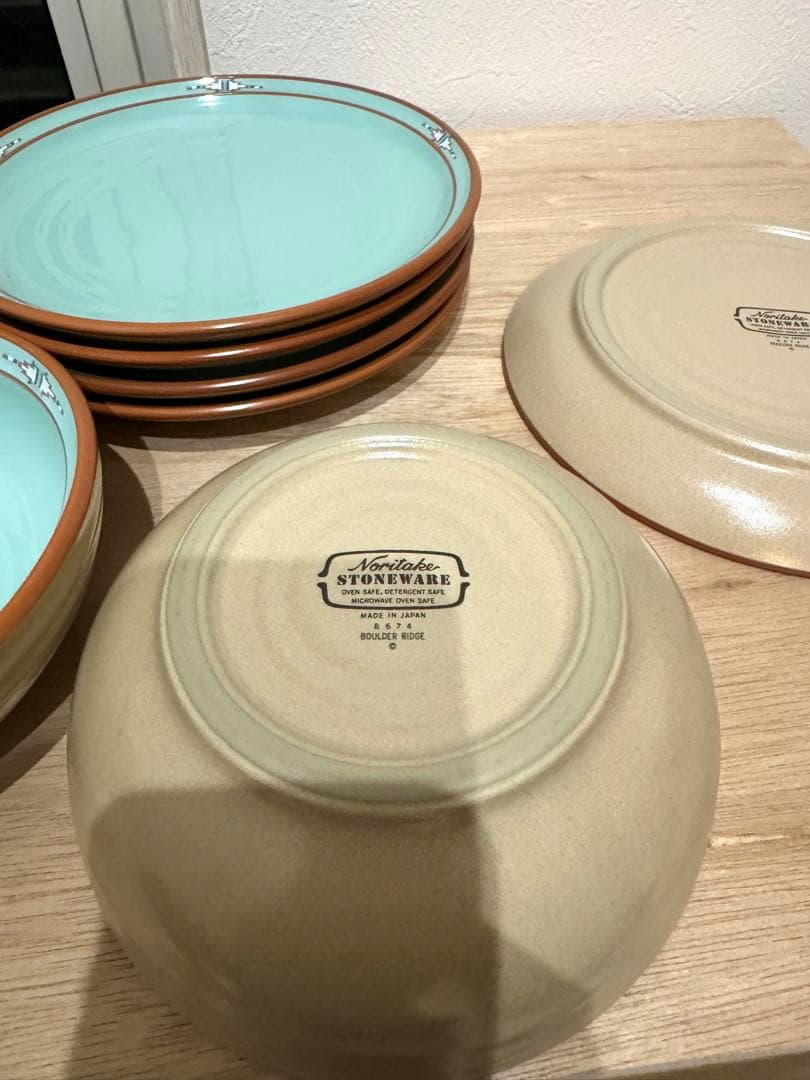 ノリタケ　ボルダーリッジ　大皿　中皿　ボウル　12点セット　中古美品