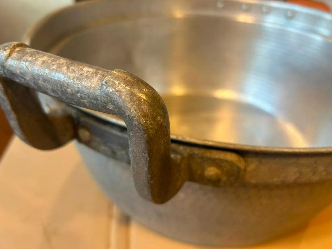 業務用両手鍋　アルミ製　厚手日本製　直径50cm