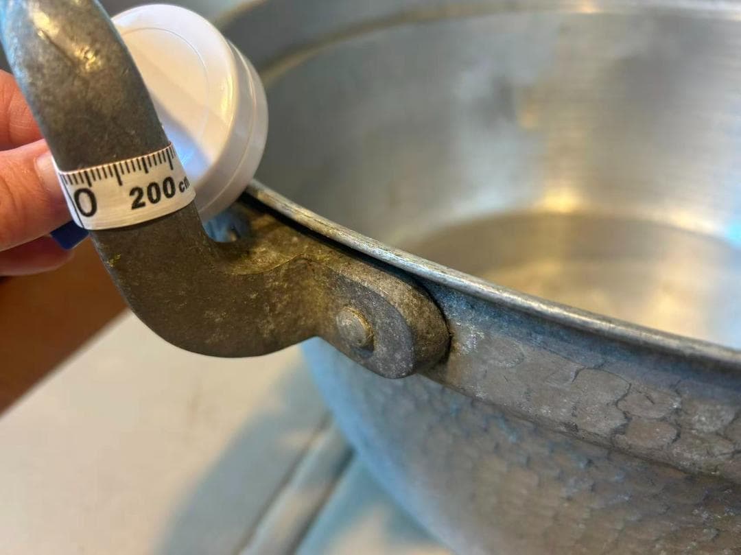 業務用両手鍋　アルミ製　厚手日本製　直径50cm