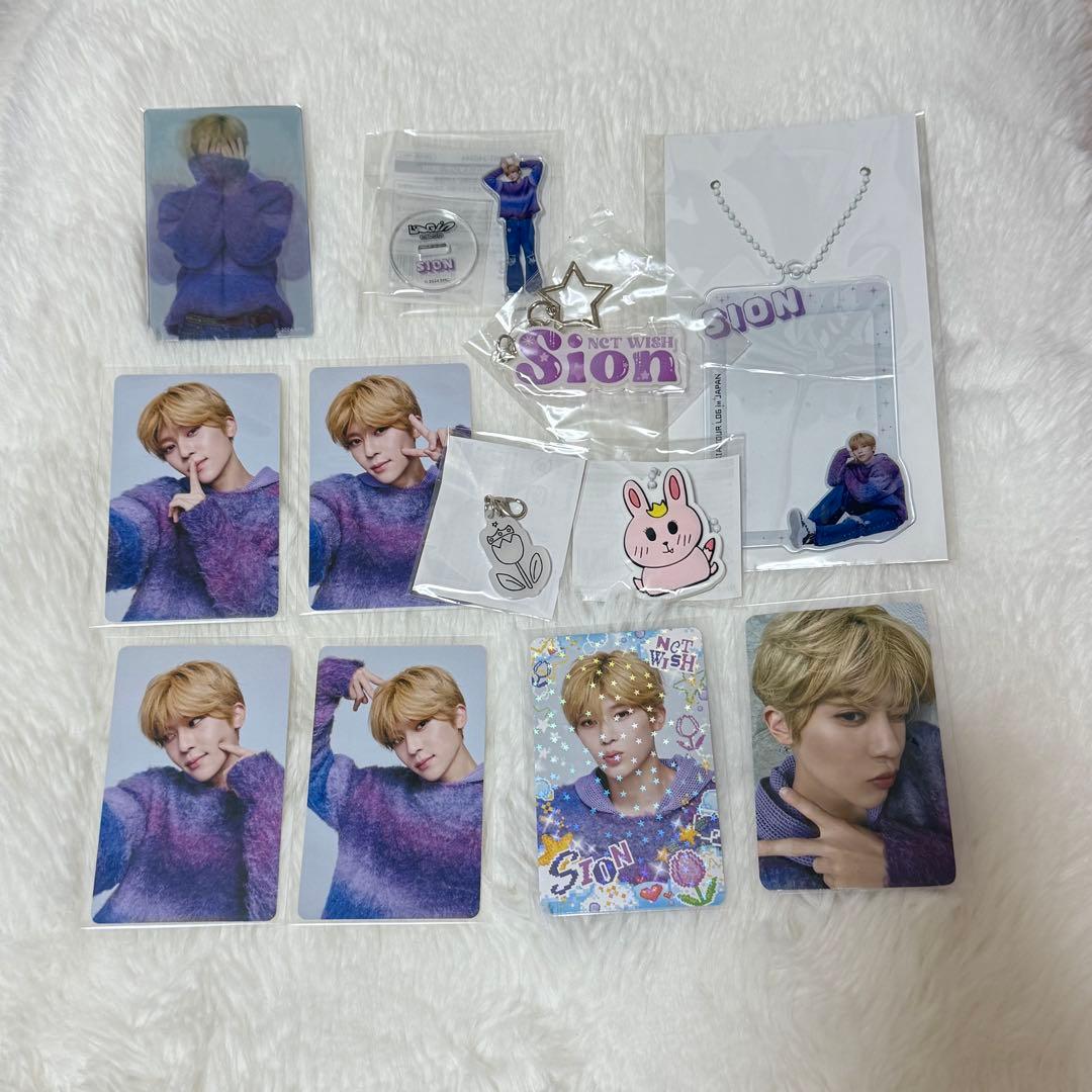 NCT WISH シオン LOGinグッズ 12 点セット トレカ付き - メルカリ
