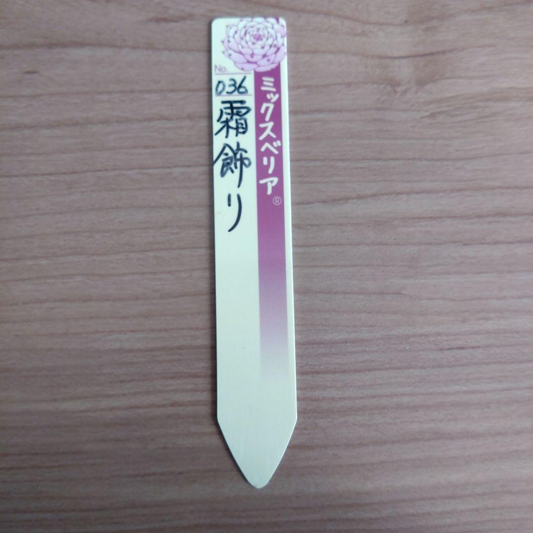 ミックスベリア 036 霜飾り ラベル - メルカリ